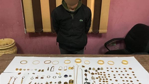 المتهم والمضبوطات