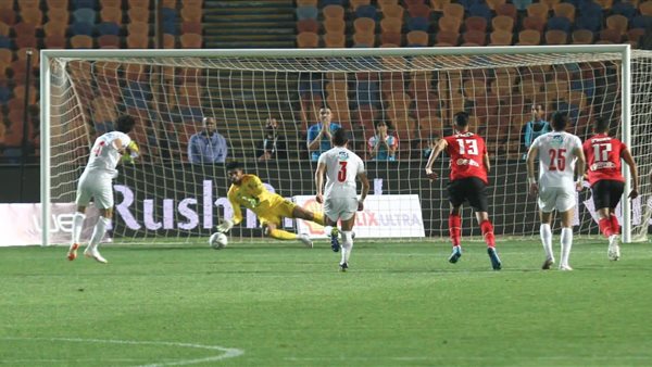 جانب من المباراة