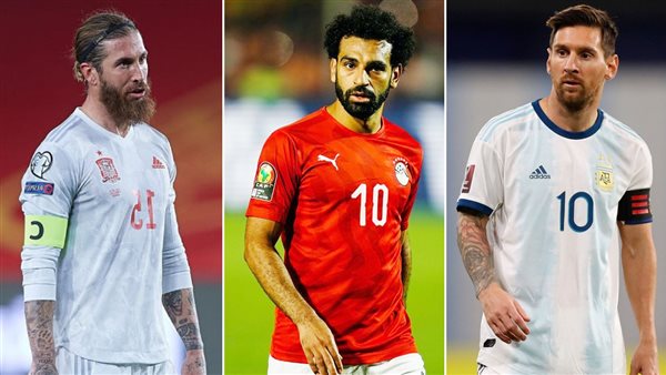 ميسي ومحمد صلاح وراموس