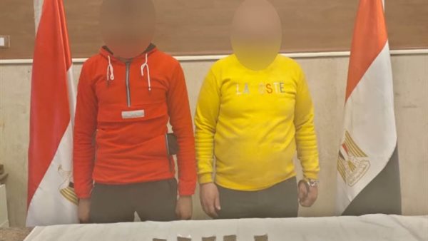 المتهمين وجانب من