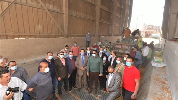 محافظ الدقهلية خلال