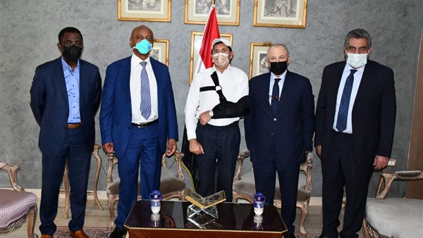 جانب من الزيارة 