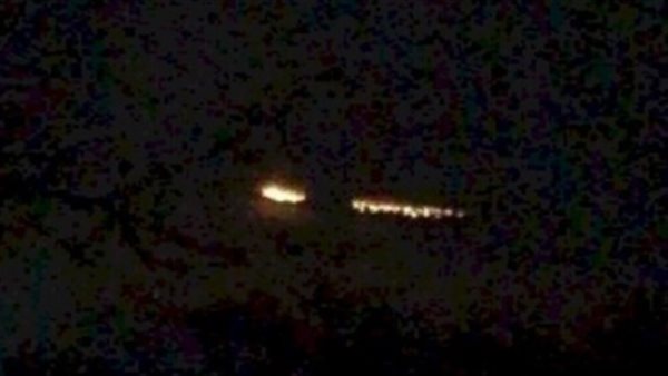 نار بسماء روسيا 