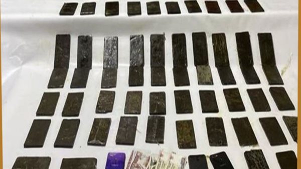 جانب من المضبوطات