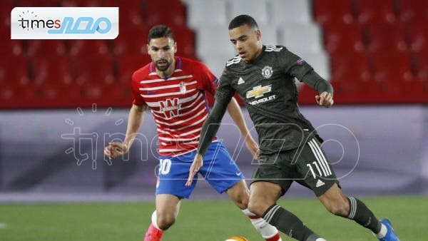 جانب من مباراة مانشستر