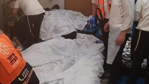 جانب من حادث الانهيار