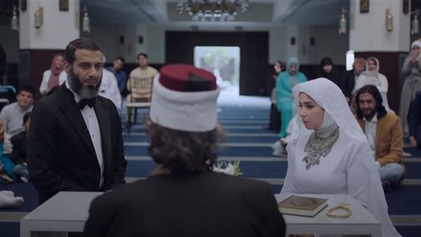 مشهد من مسلسل لعبة