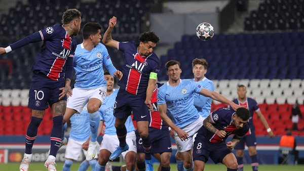 جانب من المباراة