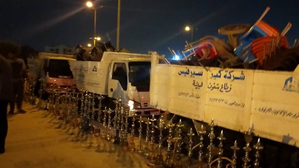 جانب من المضبوطات