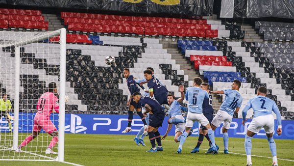 جانب من المباراة