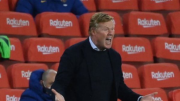 كومان مدرب برشلونة