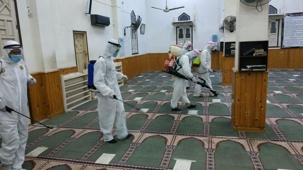 جانب من أعمال التطهير