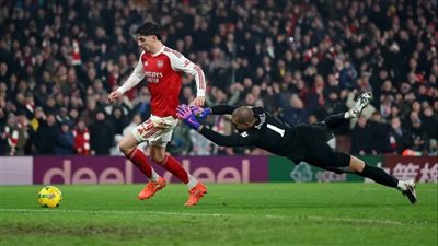 لقطة من المباراة