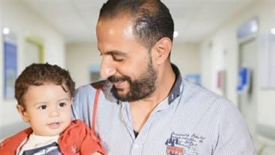 والد الطفل محمد 