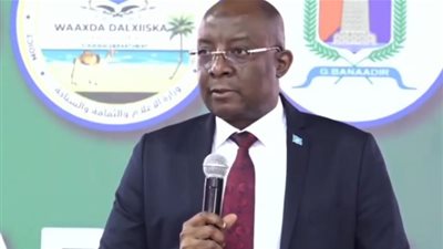  داود أويس جامع وزير الإعلام الصومالي