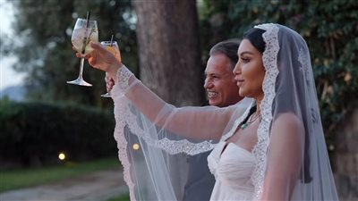 حفل زفاف أروى جودة الثاني في إيطاليا    