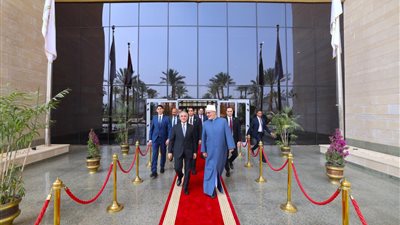  المستشار محمود الشريف ومفتى الجمهورية     