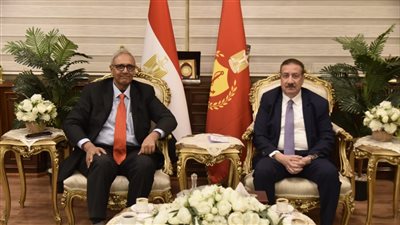 لقاء محافظ بورسعيد بوفد شركة سينمار