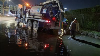 الصرف الصحي بالقاهرة: الانتهاء من رفع تجمعات مياه الأمطار