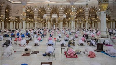 رابط التسجيل في اعتكاف المسجد النبوي رمضان 1447