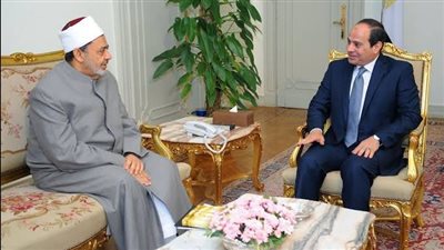 الرئيس السيسي وشيخ الأزهر    