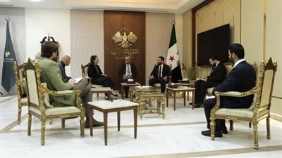 جانب من المباحثات