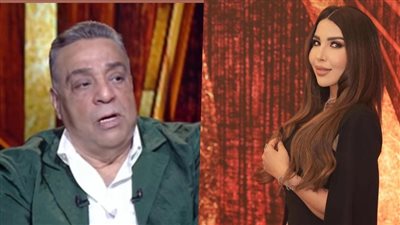 المنتج ممدوح شاهين وإعلامية اميرة بدر  