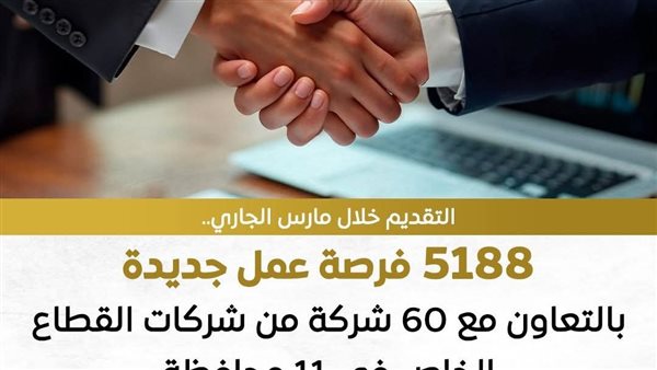 وزارة العمل توفير فرص عمل والتعاون مع شركات القطاع  الخاص     