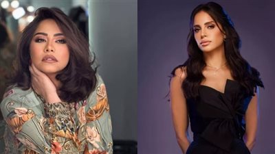 الفنانة شيرين عبد الوهاب والمطربة آمال ماهر