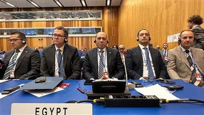 توافد ممثلى دول العالم على مقر الأمم المتحدة بفيينا 