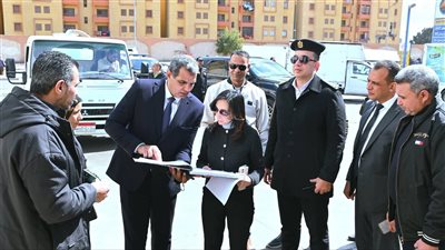 محافظ البحيرة... ووكيل وزارة التموين 