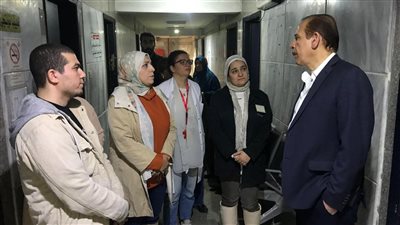 جانب من جولة الدكتور عمرو قنديل 