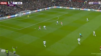 أهداف مباراة مانشستر يونايتد وأستون فيلا 