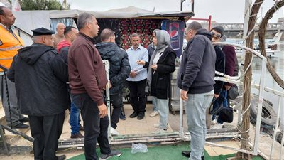 رفع كافة الإشغالات والتعديات بالقليوبية