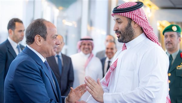 الرئيس عبدالفتاح السيسي والأمير محمد بن سلمان    