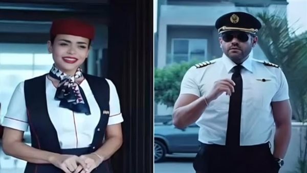 عمرو يوسف وأسماء جلال في السلم والثعبان 2    