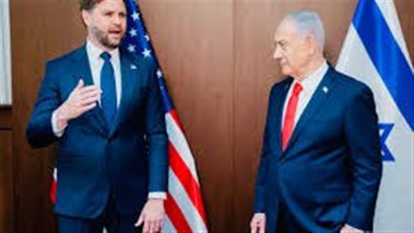 فانس ونتنياهو    