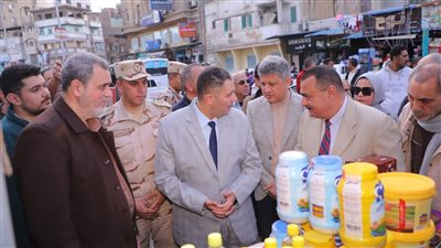محافظ دمياط يتفقد مبادرة 