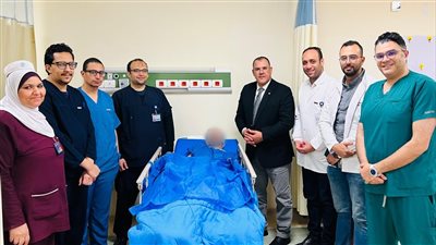 الفريق الطبي بمستشفى السلام بورسعيد 