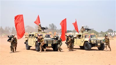 فعاليات التدريب المصرى الهندى المشترك    