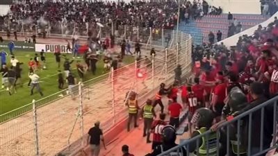 اشتباكات أولمبيك واتحاد العاصمة