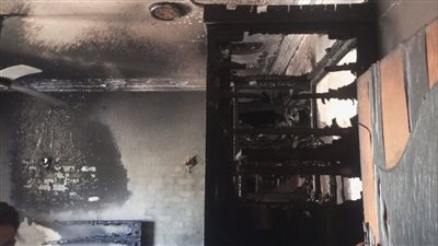 إصابة 5 أشخاص فى حريق شقة سكنية بشارع المدارس بالغردقة