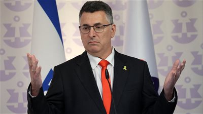  وزير الخارجية الإسرائيلي جدعون ساعر