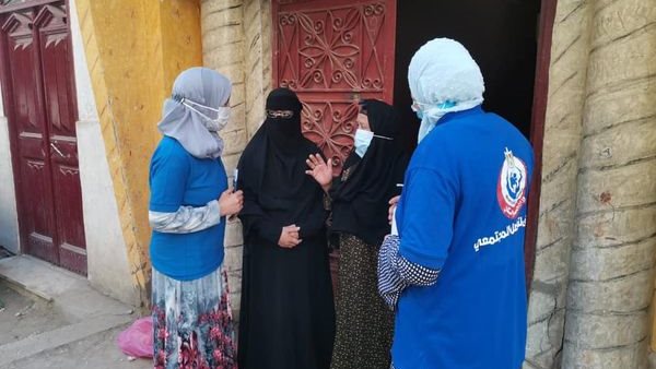 جانب من حملة التوعية