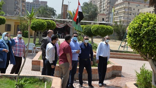 محافظ الدقهلية خلال