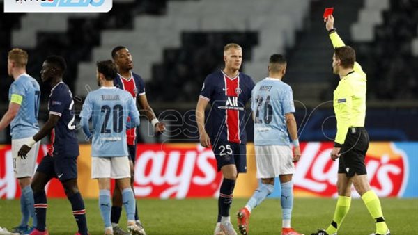 جانب من مباراة الذهاب