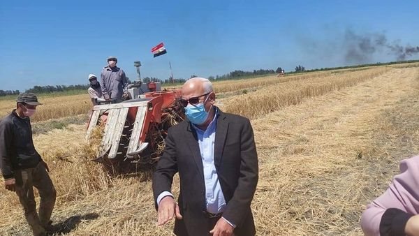 محافظ بورسعيد خلال