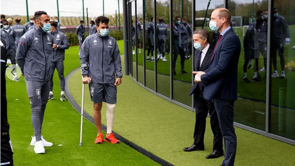 الأمير وليام يلتقى