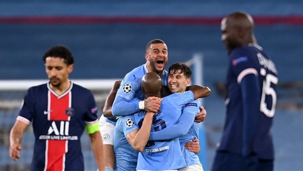 جانب من المباراة