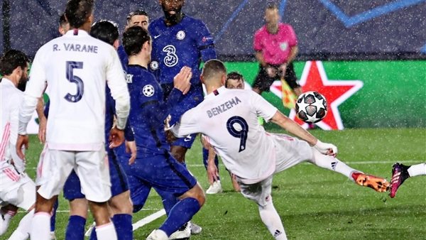 جانب من مباراة ريال